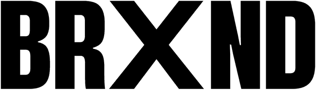 BRXND Black wordmark