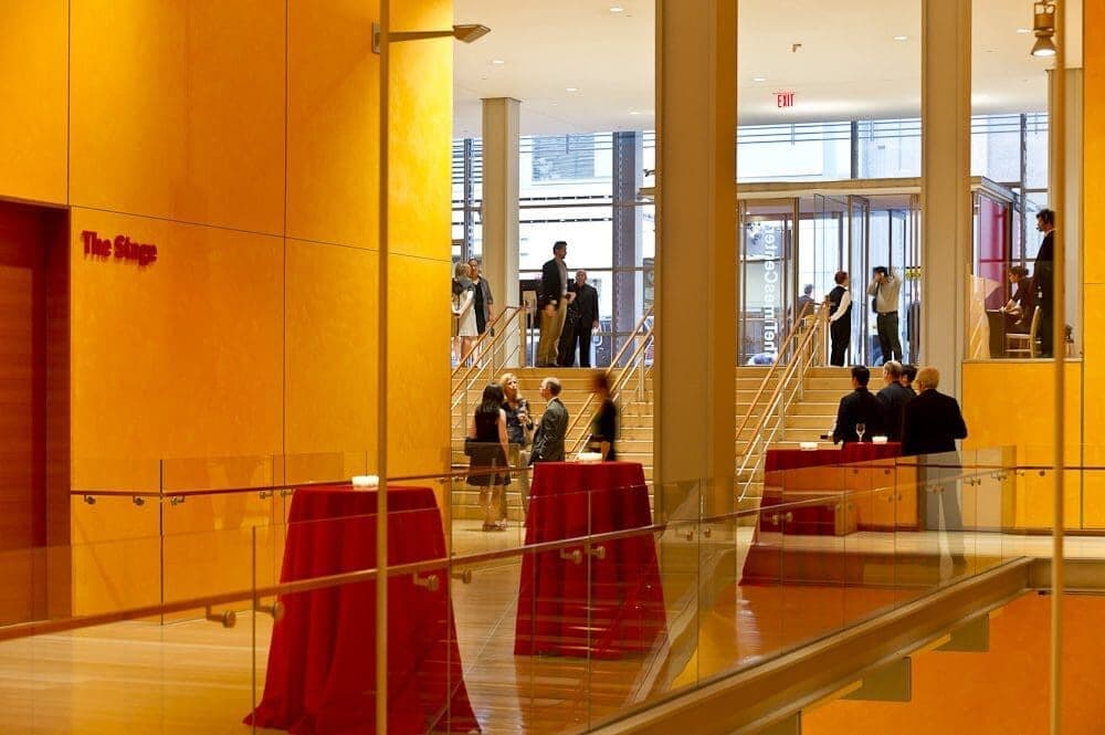 The Times Center auditorium
